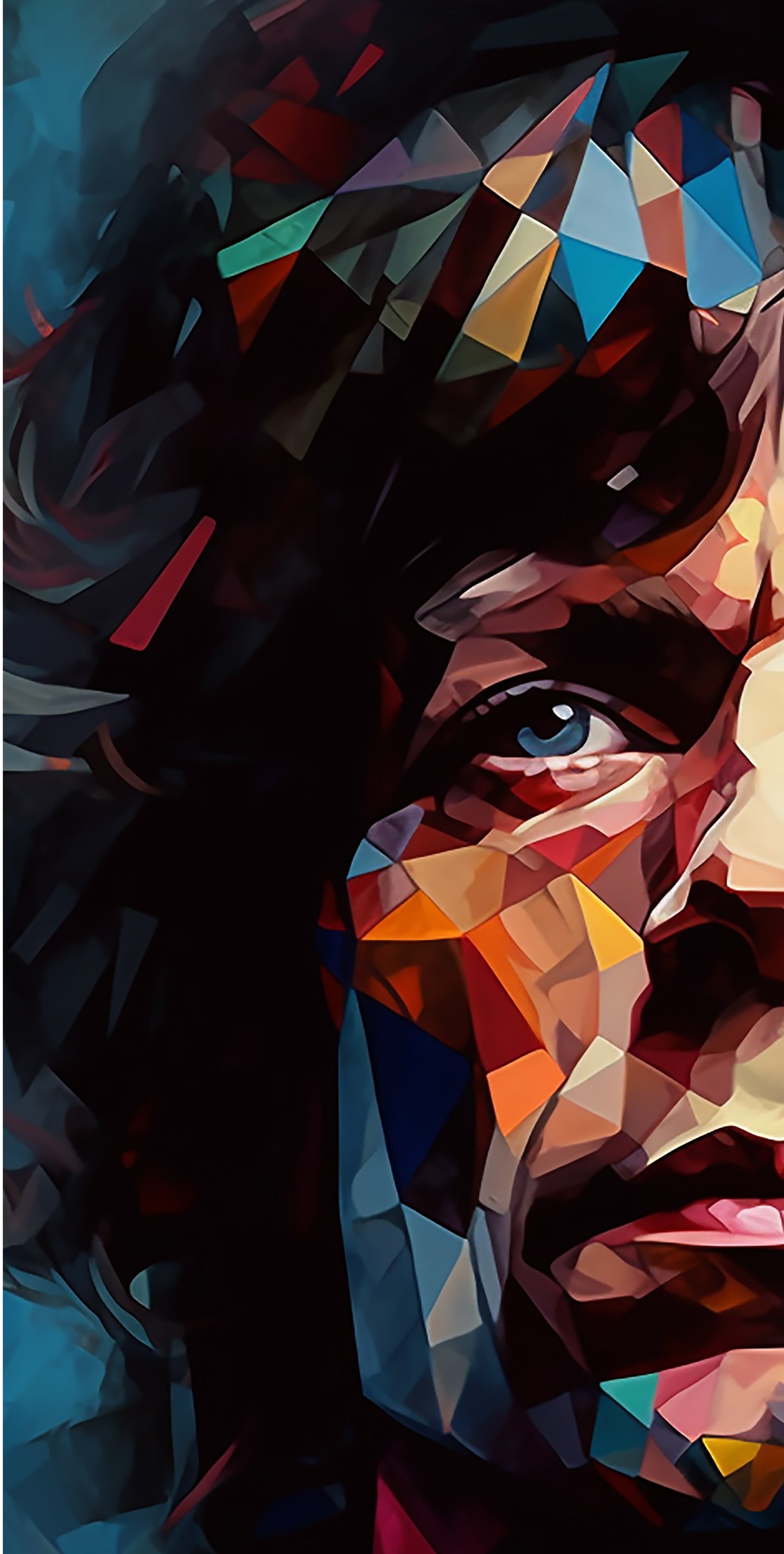 " SIR MICK PHILIP JAGGER " MIX MEDIA ART WORK ON CANVAS 24 X 36 Inches
