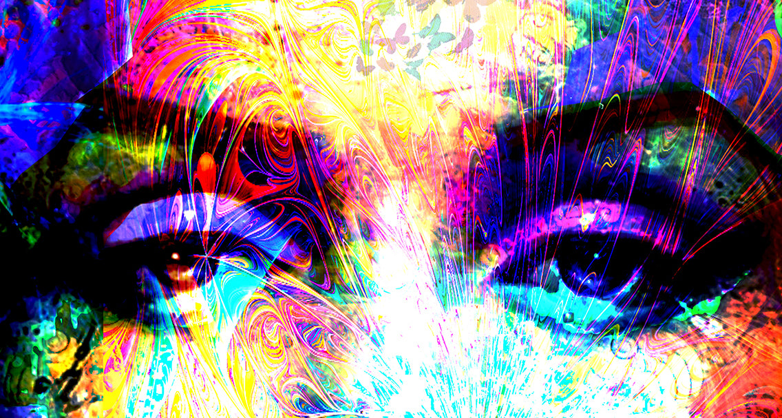 "MARILYN FOR EVER" MIX MEDIA ARTWORK ON CANVAS 36 x 24 Inches