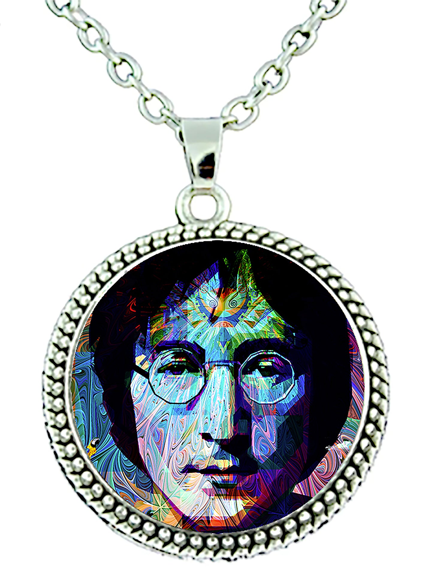 "THE DREAMMER" ART JEWELRY NECKLACE