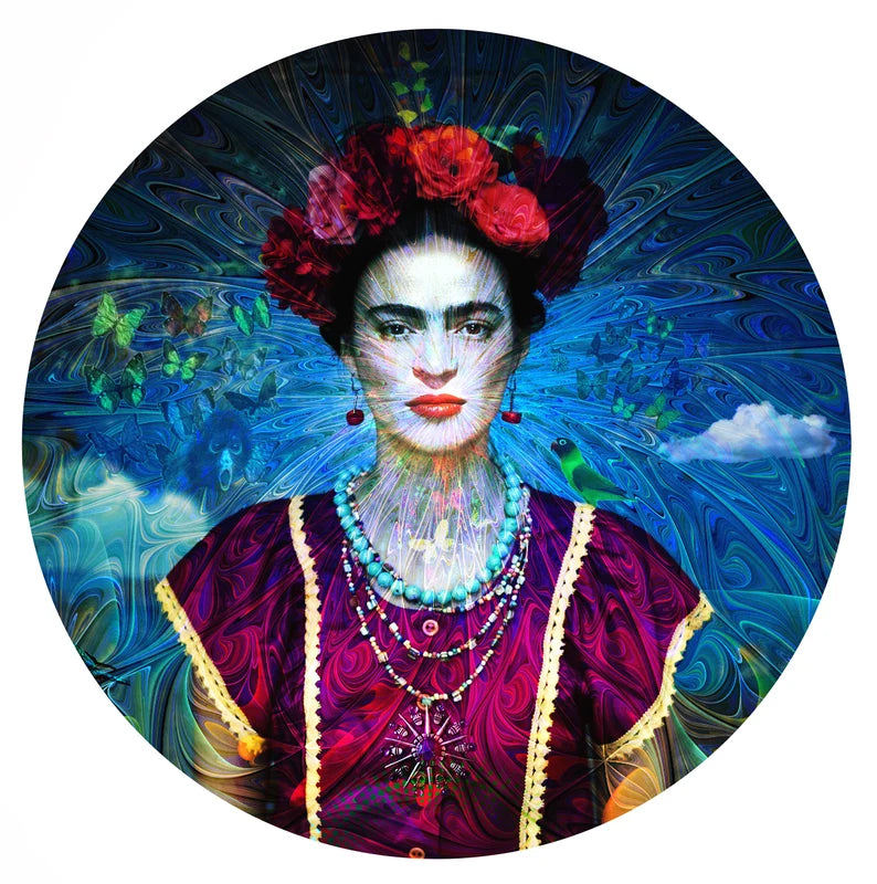 "ETERNAMENTE FRIDA" ART JEWELRY NECKLACE