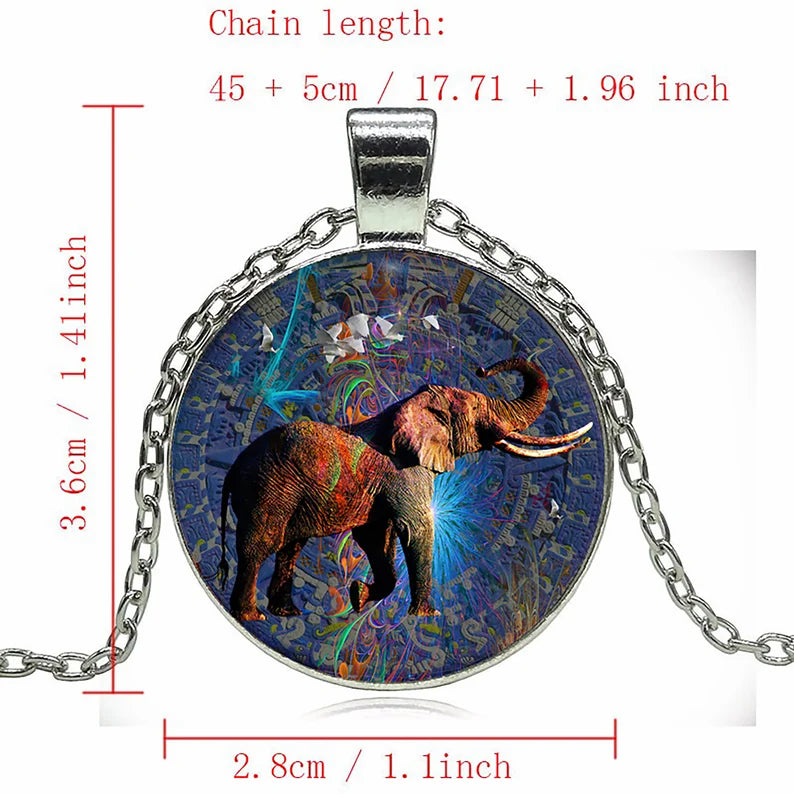 "MEMORY" ART JEWELRY NECKLACE