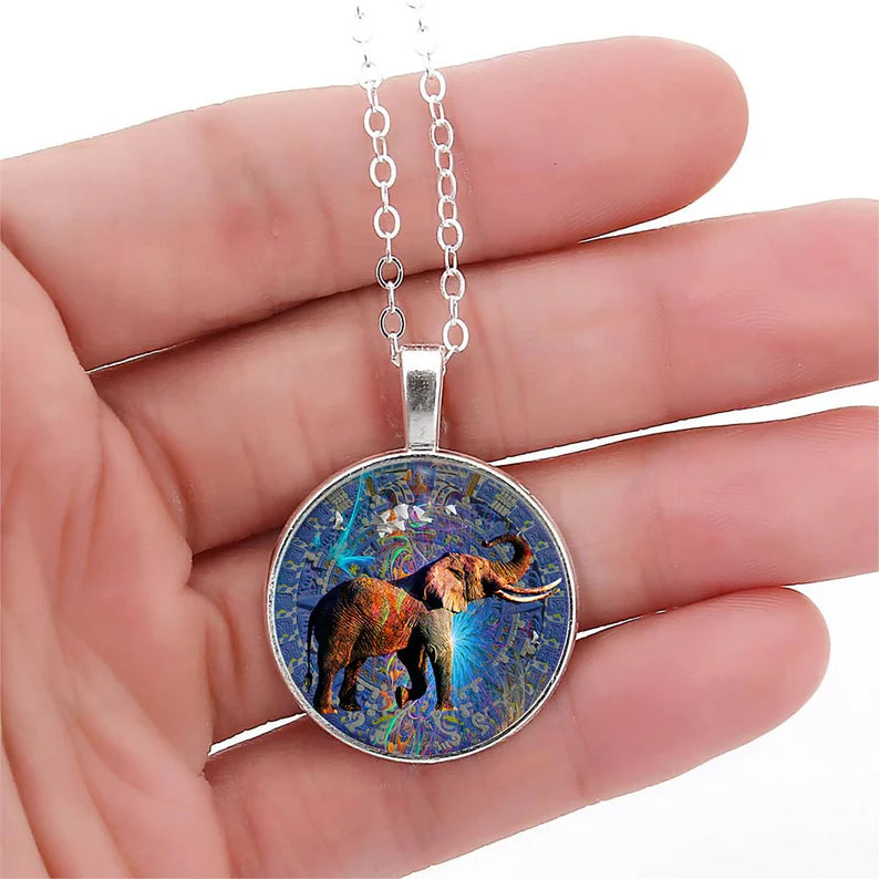 "MEMORY" ART JEWELRY NECKLACE