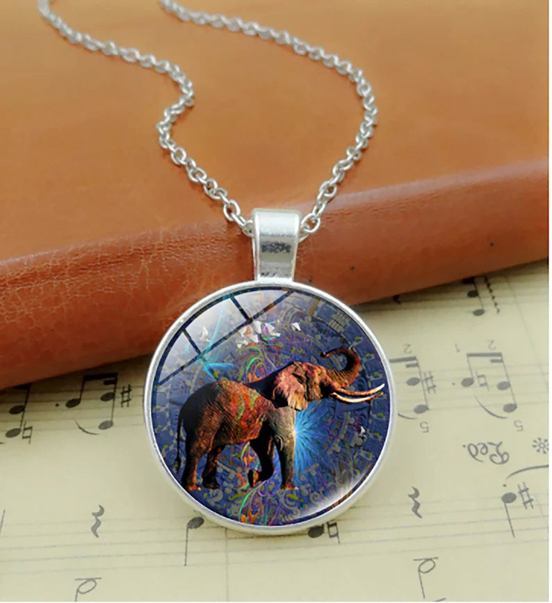 "MEMORY" ART JEWELRY NECKLACE