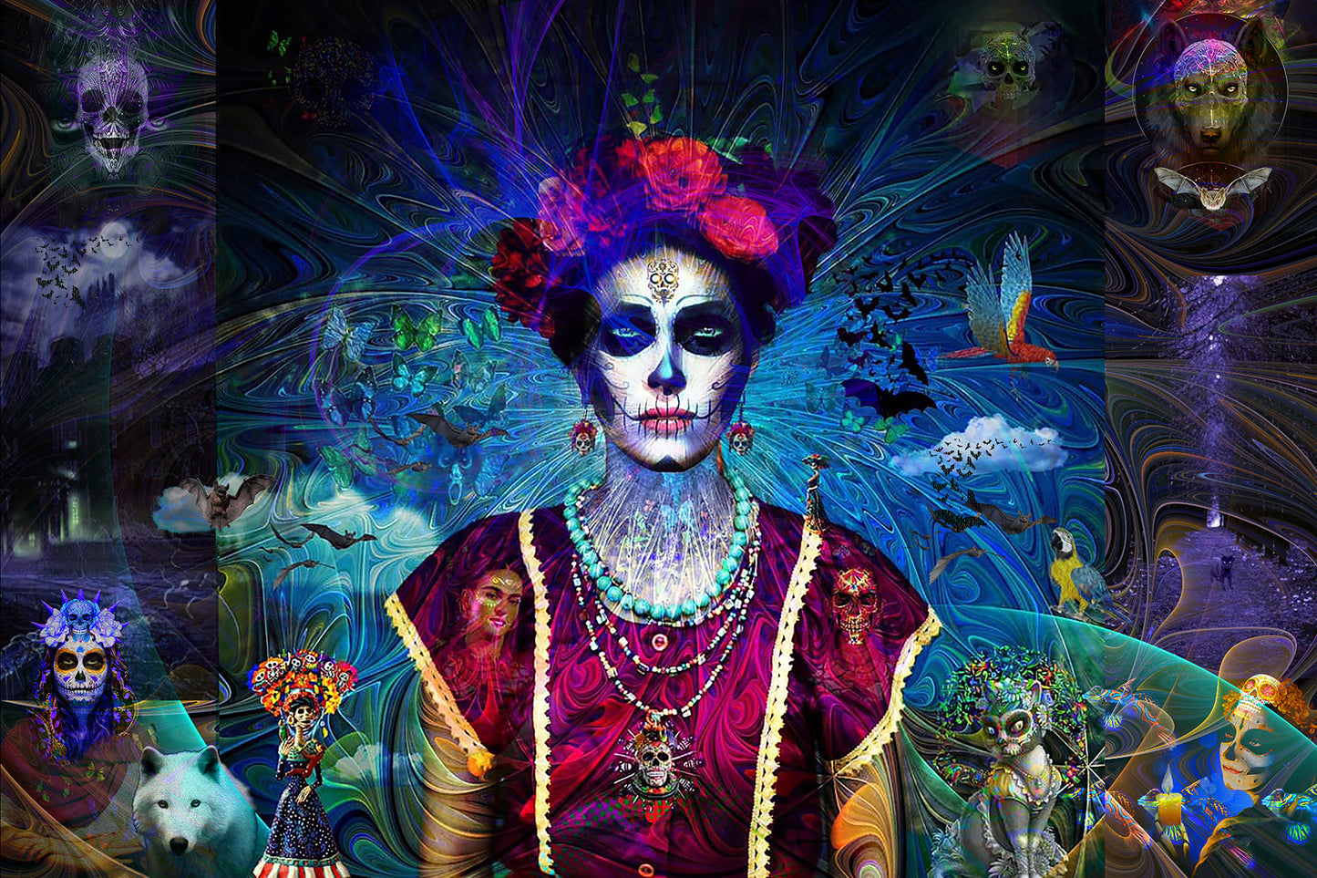 "FRIDA CATRINA" - LIMITED EDITION PRINT - 12 X 18 Inches